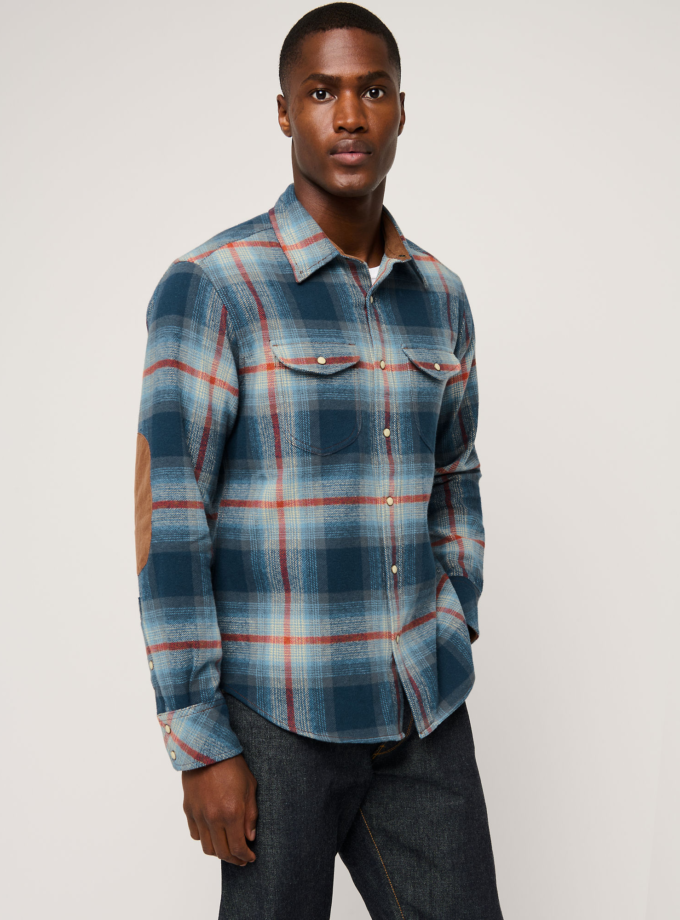 Saratoga Cotton Plaid Shirt