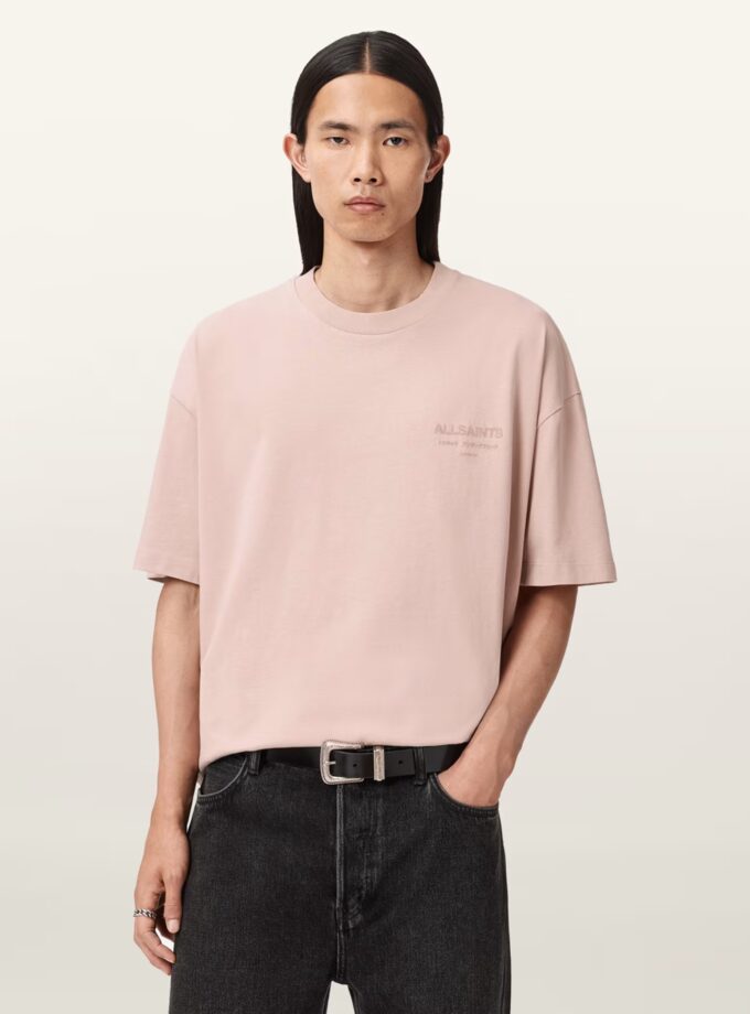 Xander Flocked Logo Oversized T-Shirt