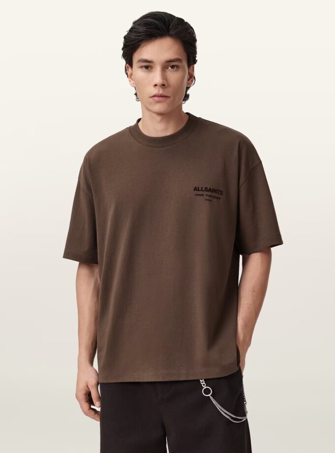 Xander Flocked Logo Oversized T-Shirt