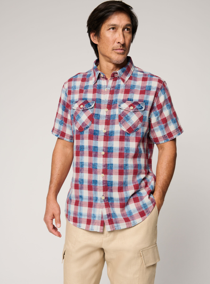 Kallispell Cotton Plaid Shirt