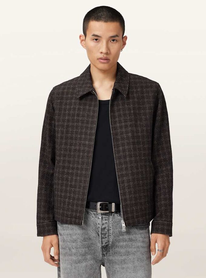 City Hall Check Jacket